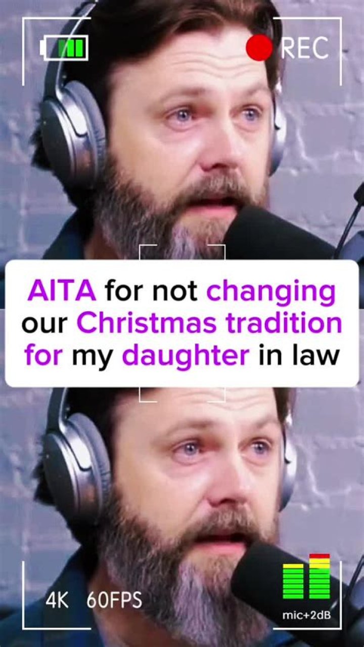 Changing Traditions AITA for Not Changing Our Christmas Tradition for
