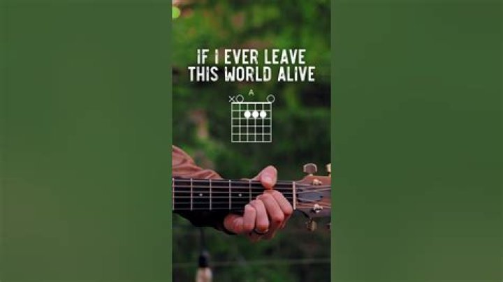 Chord If I Ever Leave This World Alive Flogging Molly tab, song