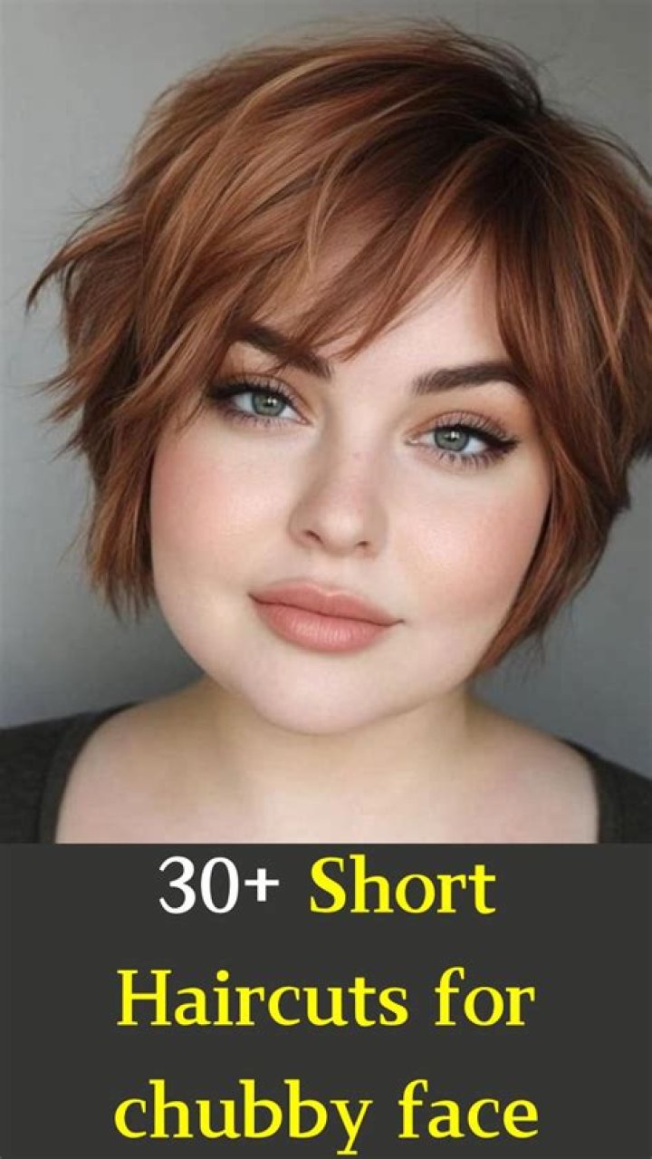 Chubby face short hairstyles, Short hair Fat Face Short Hair double