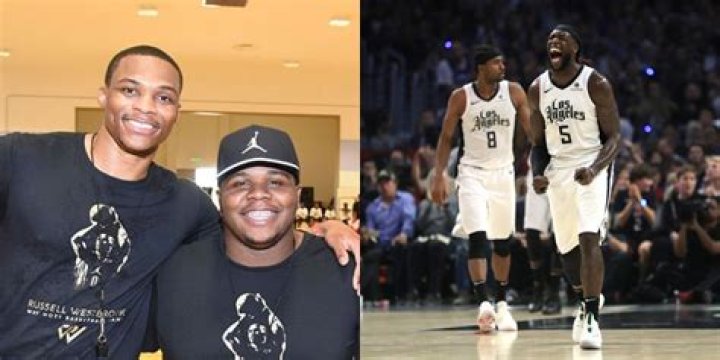 Clippers PG Russell Westbrook&rsquo;s brother has delightful reaction to