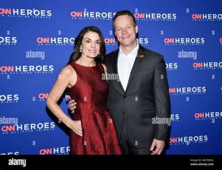 CNN CEO Chris Licht, left, and wife Jenny Licht attend the 16th annual