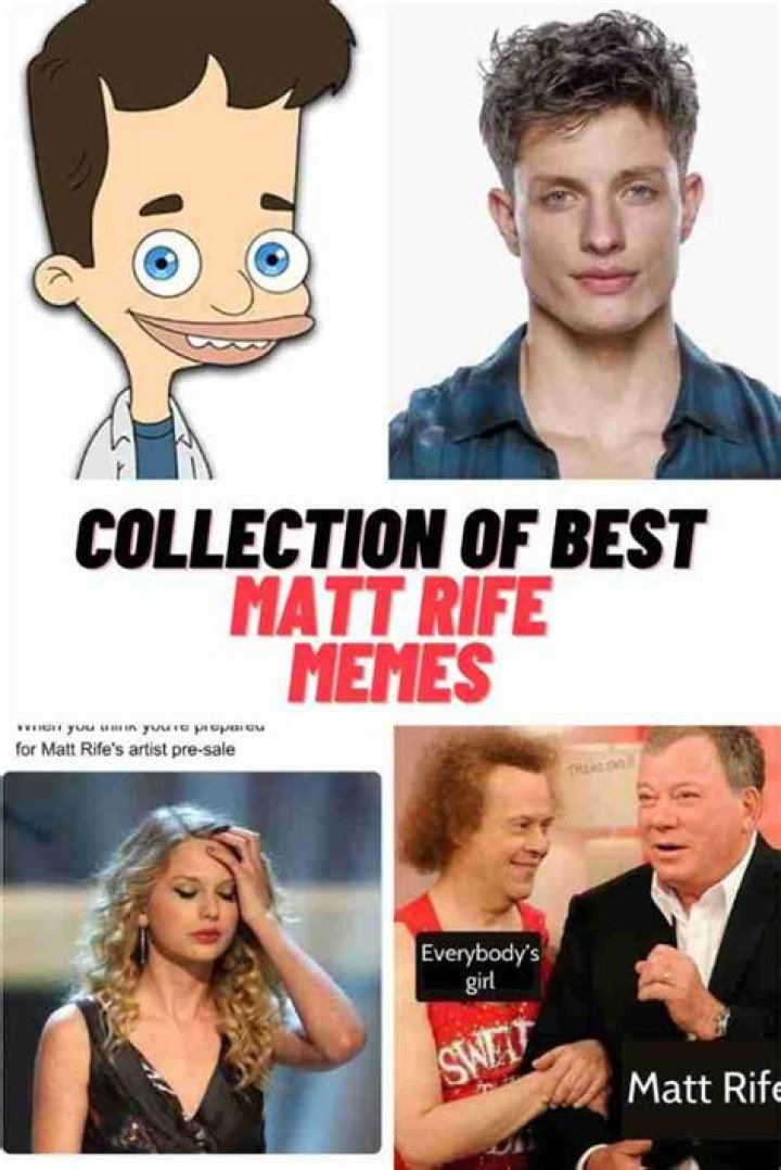 Collection of the Best MATT RIFE Memes Guide For Geek Moms Extremely