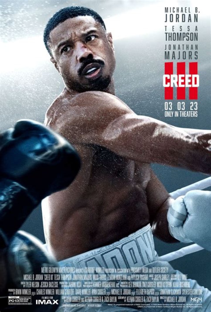 Creed 3 Poster Shows Michael B. Jordan Throwing a Hard Punch
