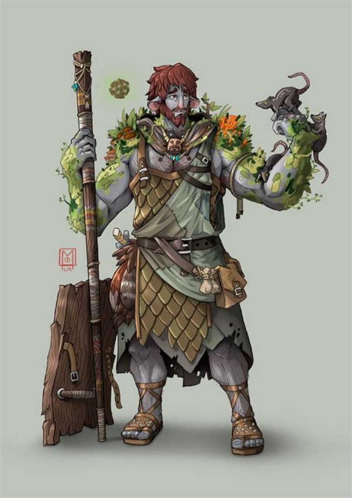 d&d firbolg Pesquisa Google Druid dungeons and dragons, Dungeons