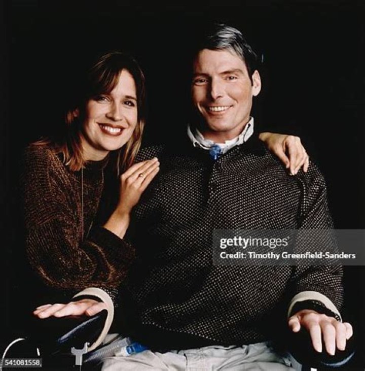 dana reeve & christopher reeve Stars, die jung gestorben sind Foto