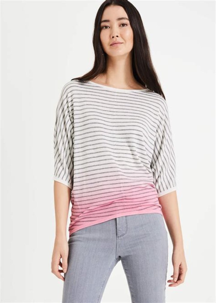 Dani Dip Dye Stripe Knit