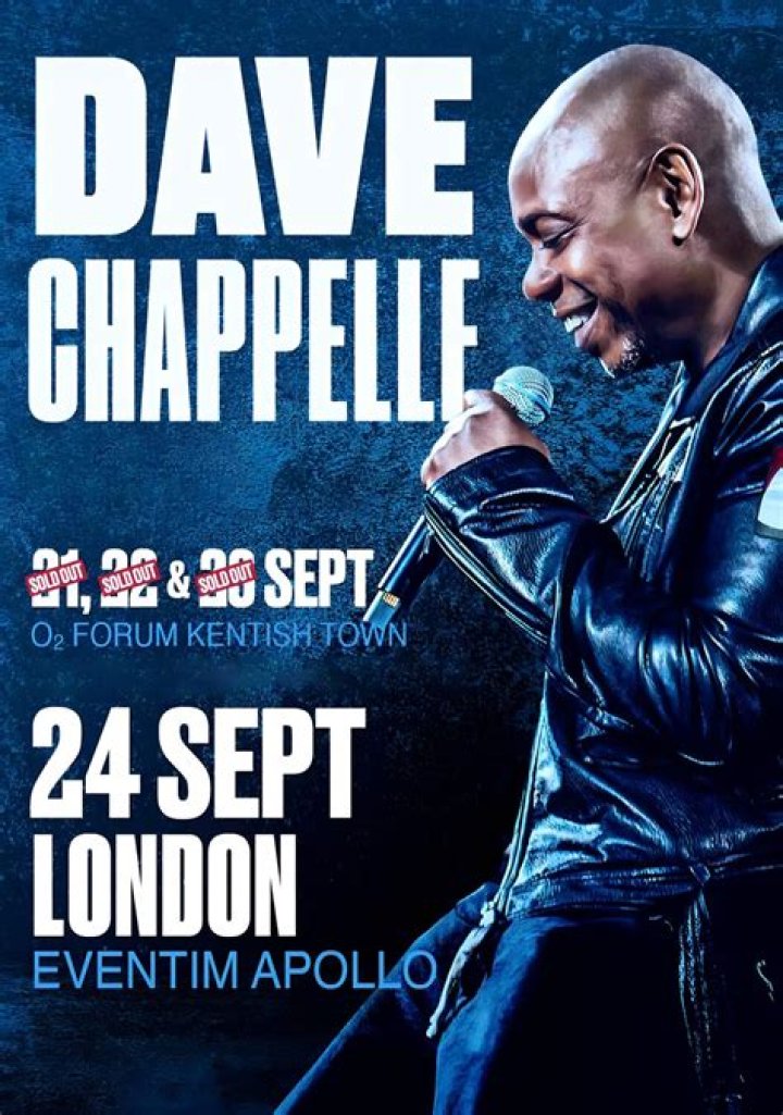 Dave Chappelle Tour Dates & Tickets 2021 Ents24