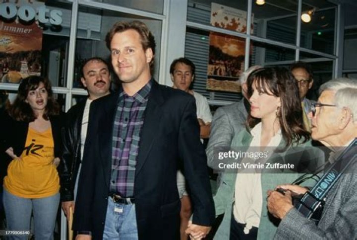 Dave Coulier and Alanis Morissette during their brief, albeit infamous