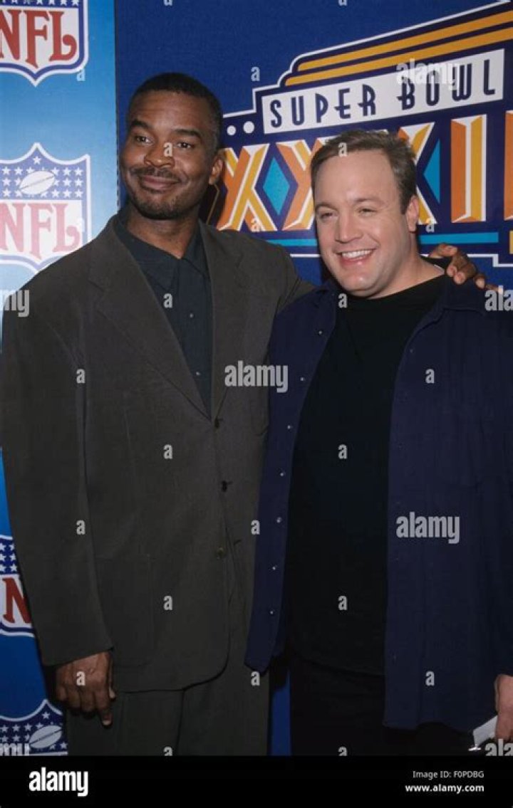 DAVID ALEN GRIER with Kevin James at NFL All star Comedy Blitz 1999