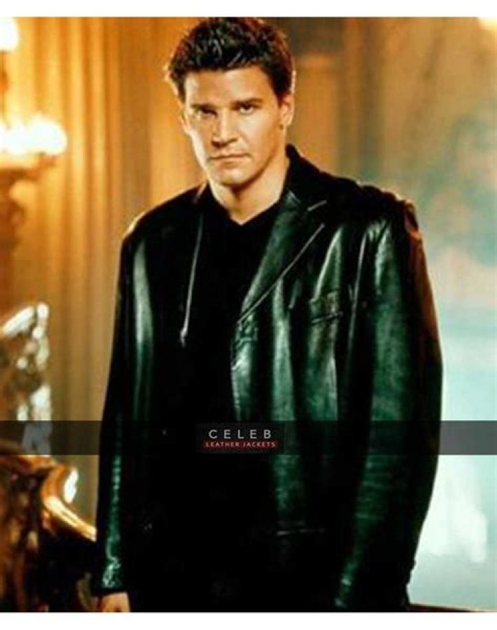 David Boreanaz in Leather Pants David boreanaz, Age difference and Angel