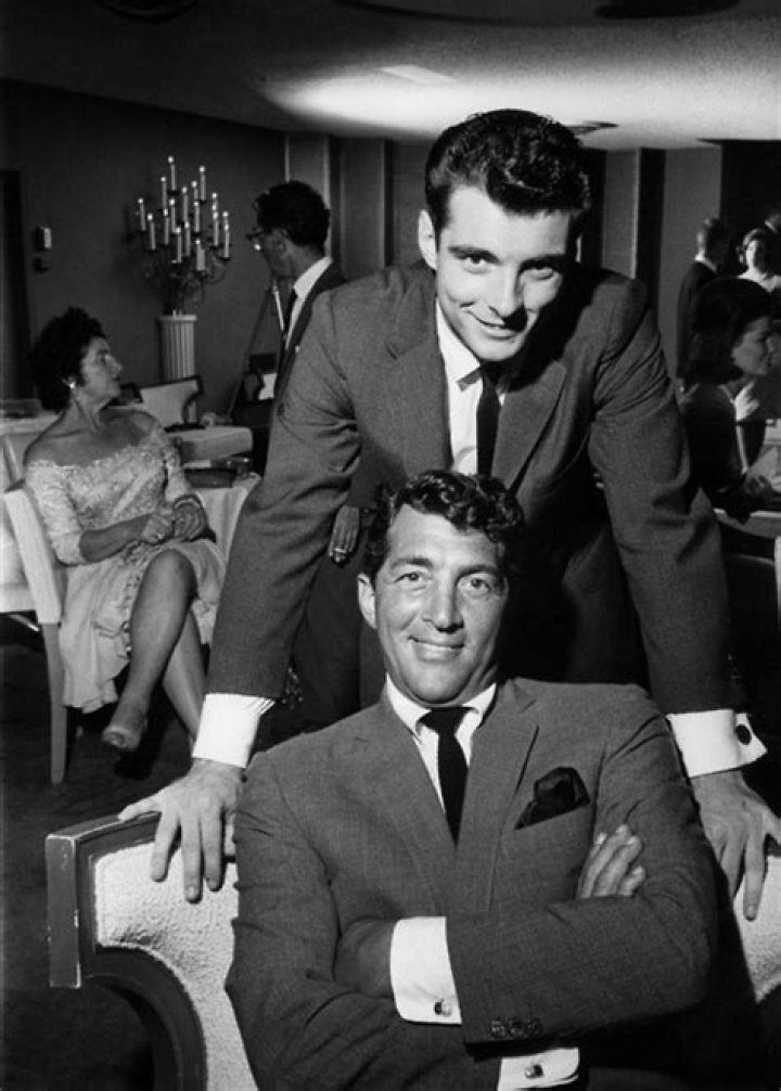 Dean Martin with his oldest son Craig Martin