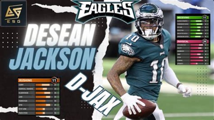 Desean Jackson Wr Stats Vs Eagles Career StatMuse