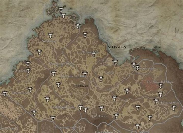 Diablo 4 Altar of Lilith Locations in Fractured Peaks N4G