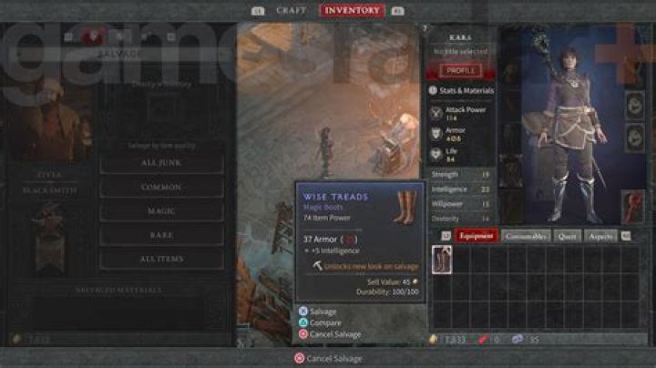 Diablo 4 Salvage and Selling Beginners Guide New Player Tutorial