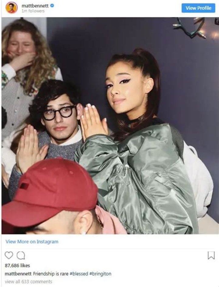 Did Matt Have Dating Affair With CoStars Liz Gillies & Ariana
