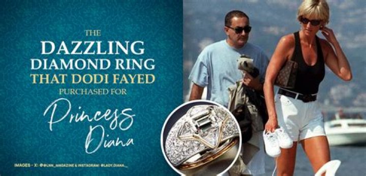 Dodi Fayed Princess Diana Ring