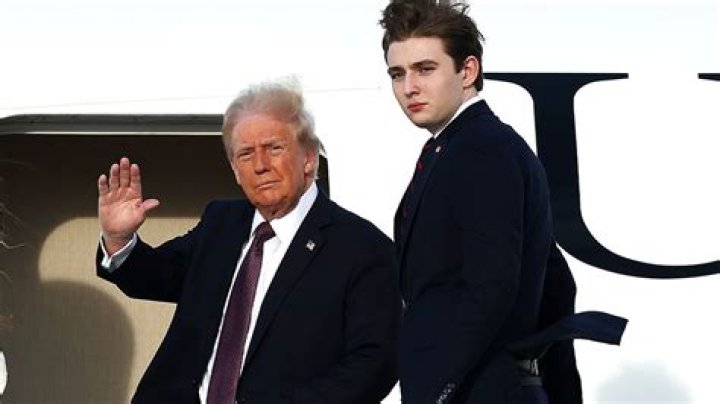 Donald Trump Hints Son Barron Is Growing Even Taller In Rare Update