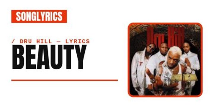 Dru Hill Beauty (Lyrics) Lyrics, Songs, Cant have you