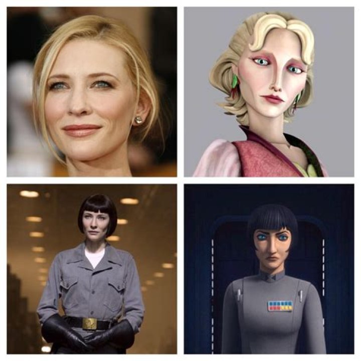 Duchess Satine & Governor Pryce, two characters inspired by Cate