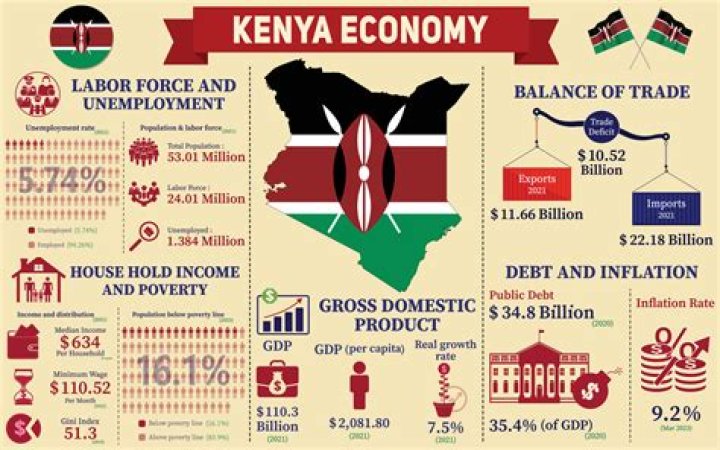 Economy In Kenya the currency used is a Shilling. Shillings can buy