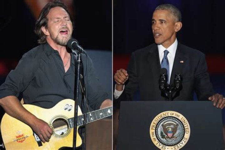 Eddie Vedder to Play President Obama's Farewell Address Billboard