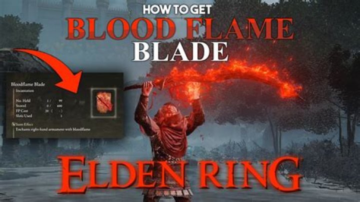 Elden Ring Bloodflame Blade Incantation Location YouTube