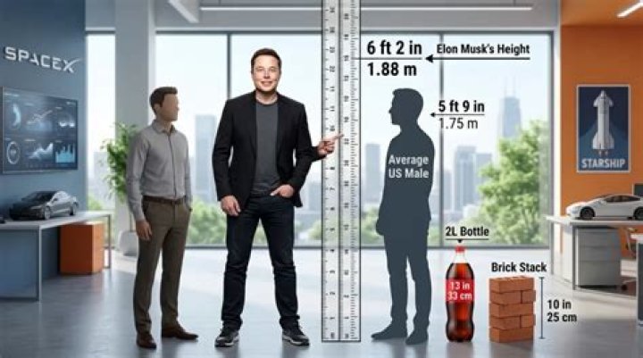 Elon Musk Height How Tall Is The Top Billionaire? Hood MWR