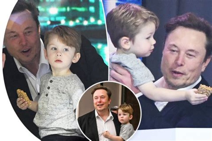 Elon Musk plays with his, Grimes&rsquo; 2yearold son in rare pics