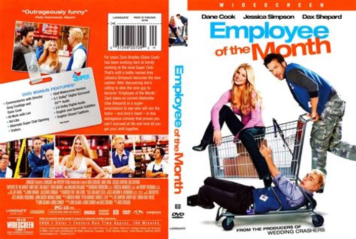 EMPLOYEE OF THE Month DVD Christina Applegate Matt Dillon R4 BRAND NEW