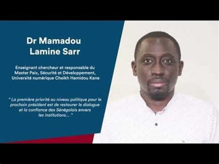 ENTRETIEN AVEC MAMADOU LAMINE MASSALY YouTube