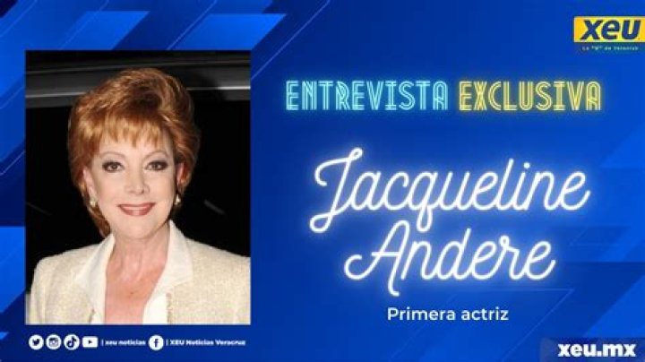 ENTREVISTA A LA ACTRIZ JACQUELINE ARENAL TRAS SU REGRESO A CUBA