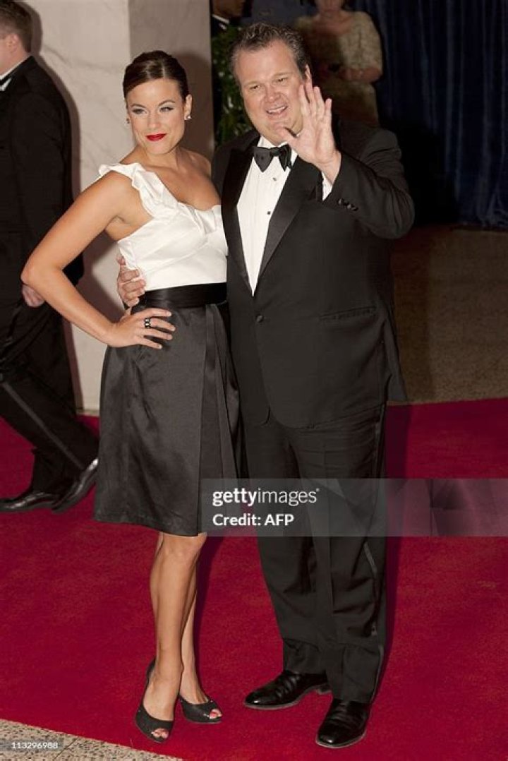 Eric Stonestreet and wife Katherine Tokarz The 69th Annual Golden Globe