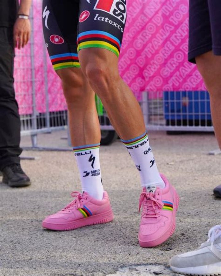 Eurosport on Twitter "Remco Evenepoel's wife Oumaima Rayane in the