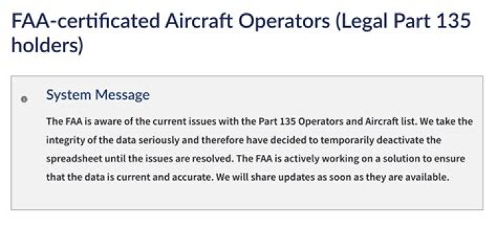 FAA Invites Part 135 Operators to Participate in Beta Release of Pilot