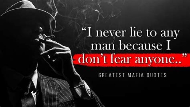 Famous Quotes About Mafia Boss References Quotes and Quotes
