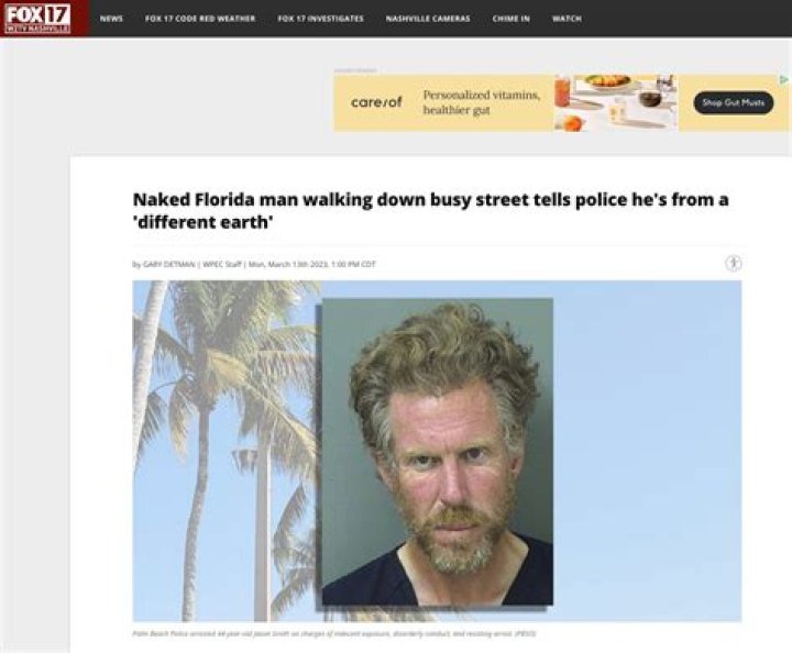 Florida Man's year in review The strangest headlines from 2020 Film
