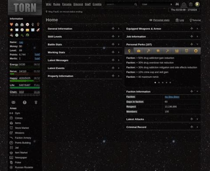 Forums TORN