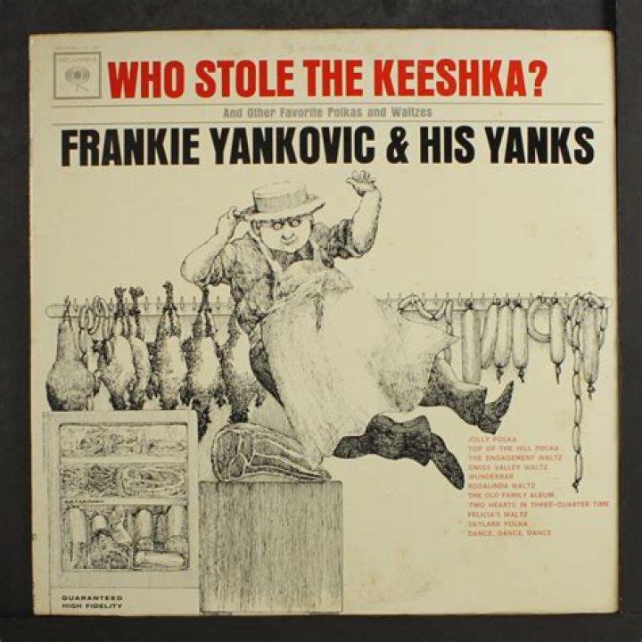 FRANKIE YANKOVIC who stole the keeshka? COLUMBIA 12" LP 33 RPM eBay