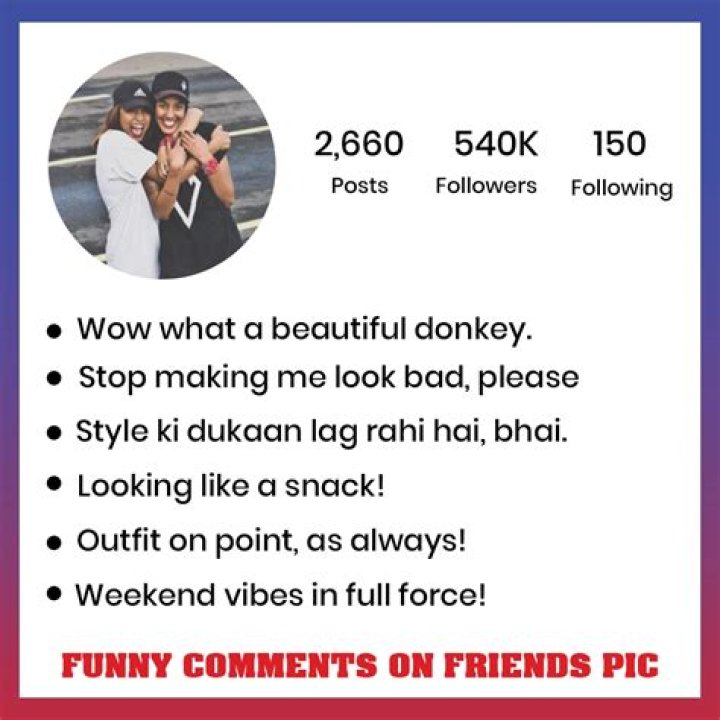Funny Comments On Friends Photo beruhigungsmittel hund