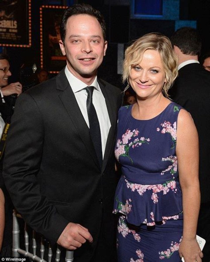 Funny couple Amy Poehler and Nick Kroll sat together in the audience