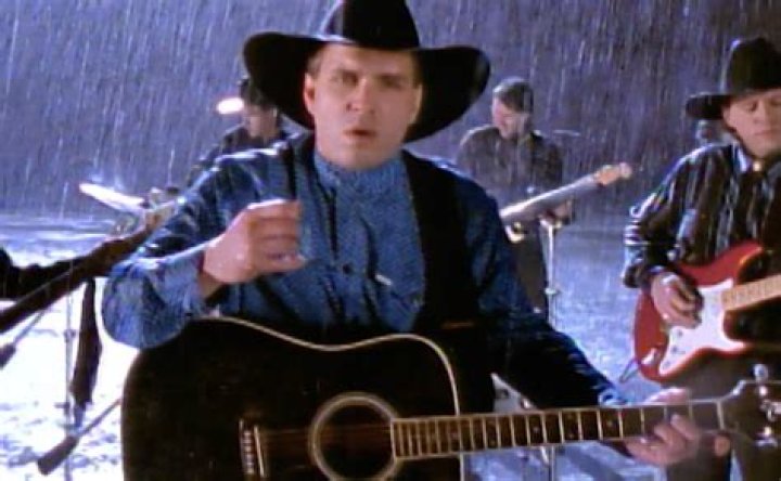 Garth Brooks The Thunder Rolls (Lyrics) YouTube