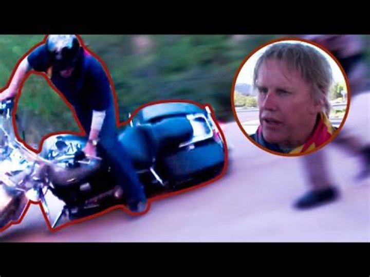 Gary Busey Falls Off His Bike! American MC YouTube