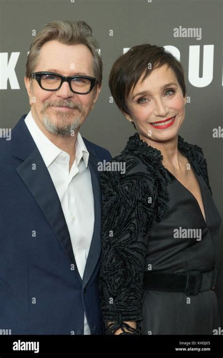 Gary Oldman and Kristin Scott Thomas shoot Slow Horses on canal towpath