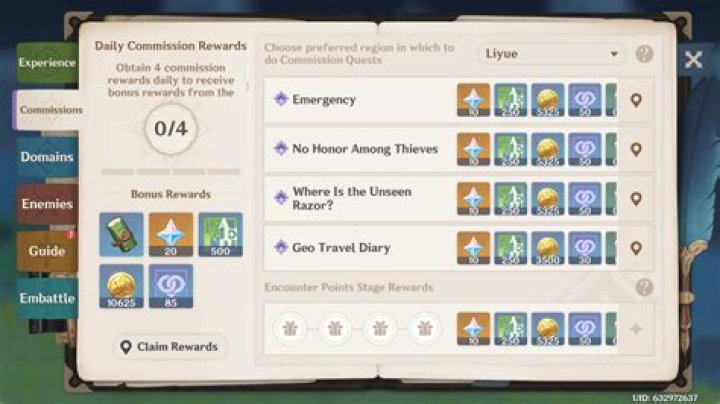Genshin Impact daily checkin rewards and more Pocket Tactics