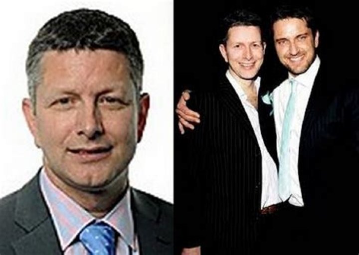Gerard Butler with brother Brian Butler Celebrities InfoSeeMedia