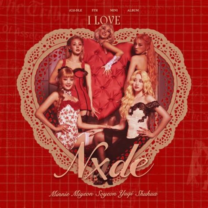 gidle i love album nxde nicha yontararak / minnie icon lq Gidle
