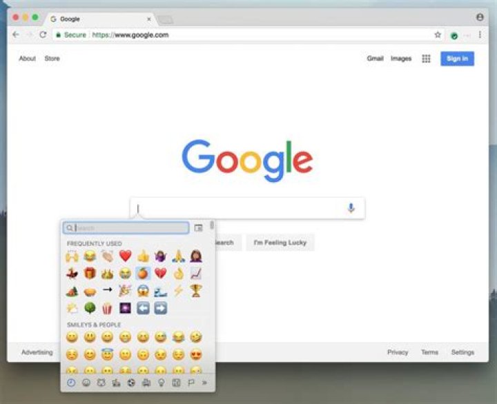 Google Chrome Emoji shortcut starts rolling out for Mac, Windows and