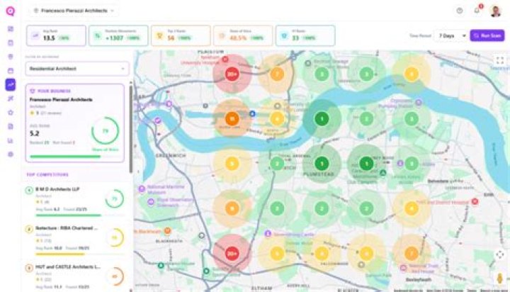 Google places rank tracker software geravivid