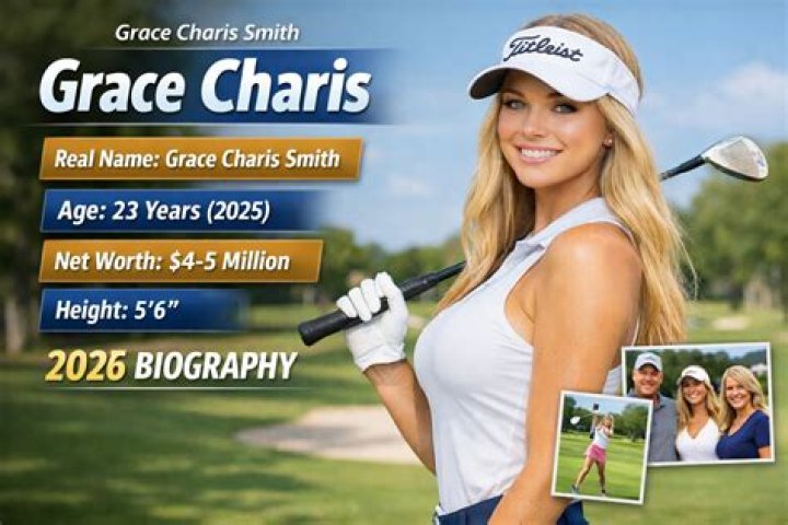 Grace Charis Biography, Age, Height, Golf, Net Worth 2023