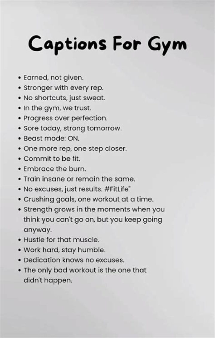 Gym captions 🏋🏼 Clever captions for instagram, Instagram quotes
